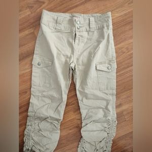 Jolt Tan Cargo Pants, Size 16